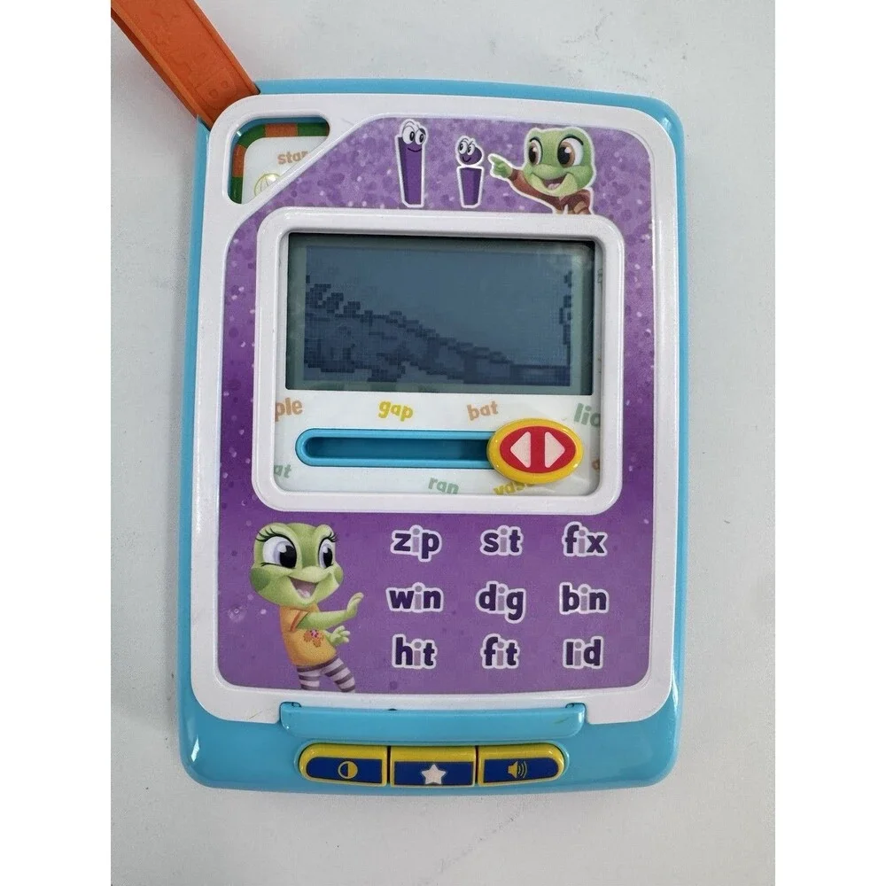 LeapFrog ABC Phonics Word Builder w/ Two Double Sided Activity Cards WORKS